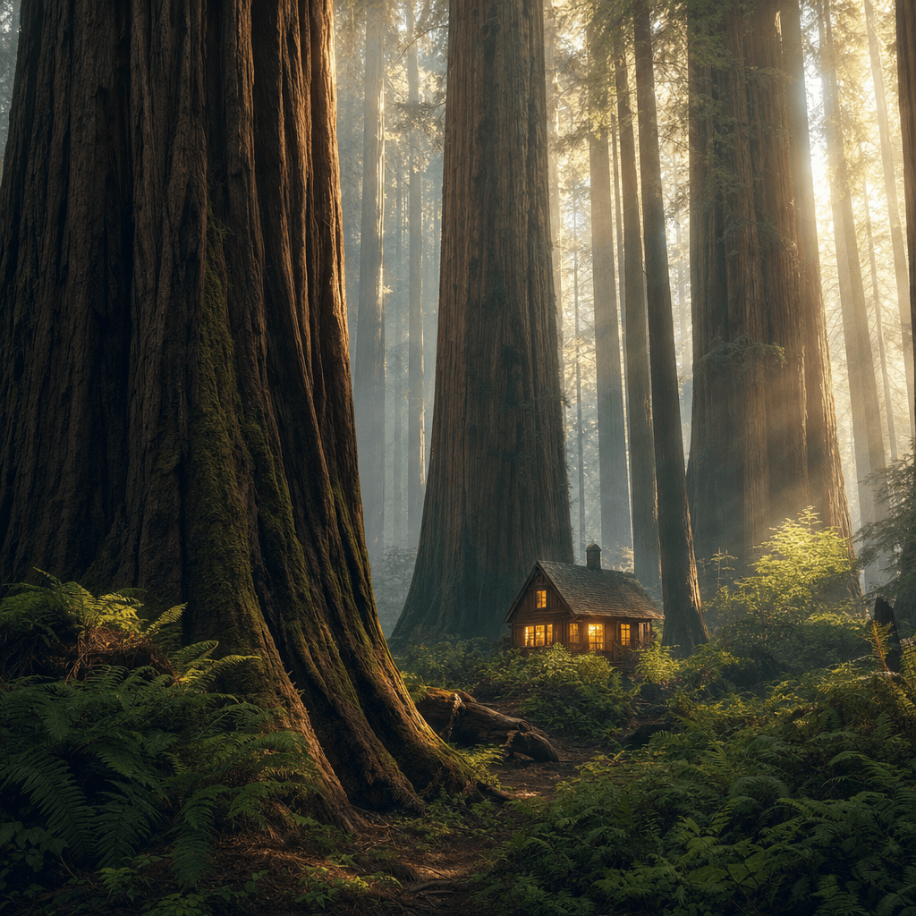 Mini house tree
