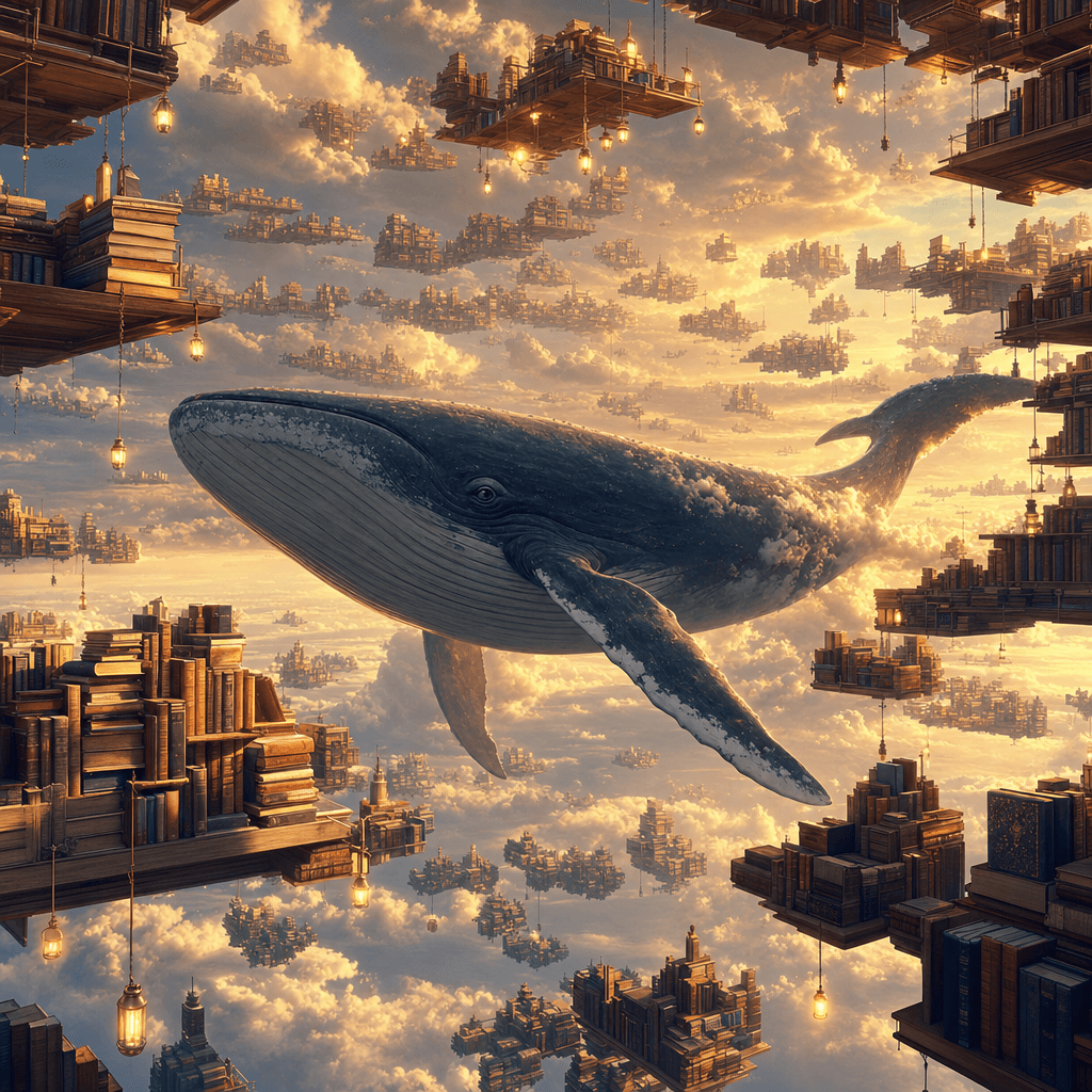 Whale sky