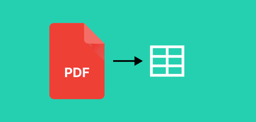 Extract Tables from PDF